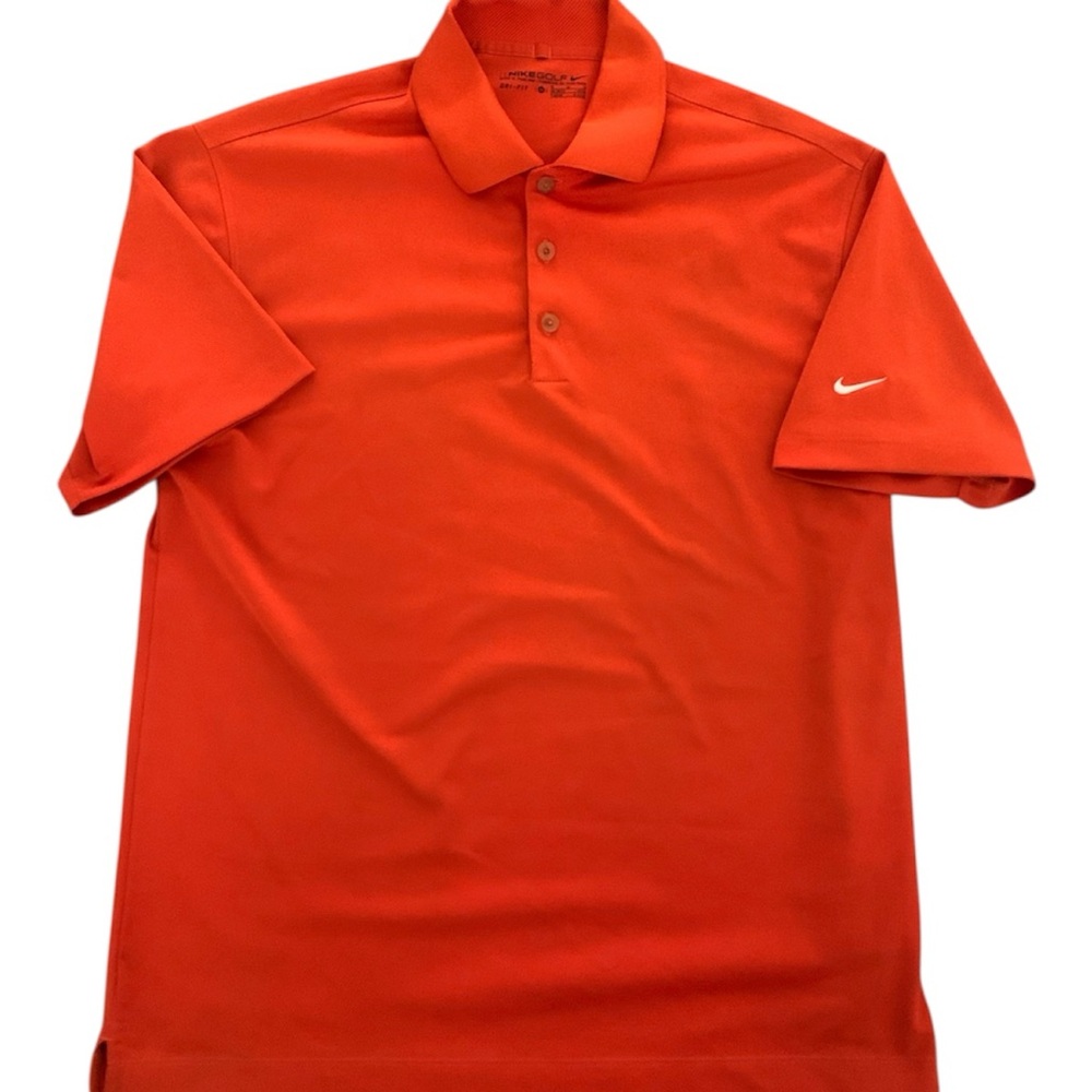 Nike Men's Bright Orange Golf Performance Polo M